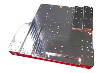 Brazed water cooling plate