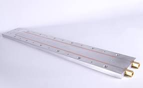 Long plate type liquid cold plate