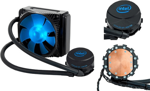 Integrated water cooling radiator