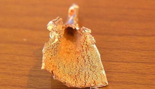Copper powder sintered capillary core