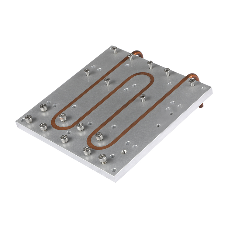 vacuum brazing cooled plate