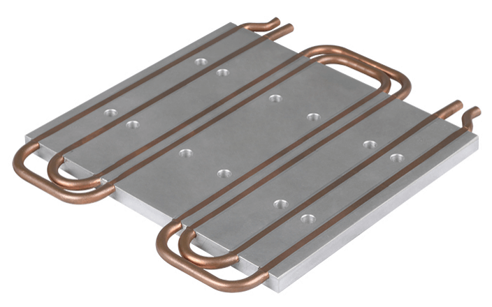 Aluminium water cooling radiator
