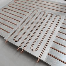 Custom inlays - copper water cooling panels