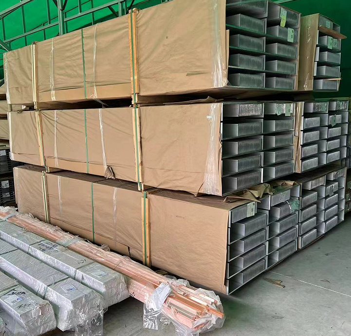 Winshare Thermal Aluminum material warehouse used to manufacture cold plates