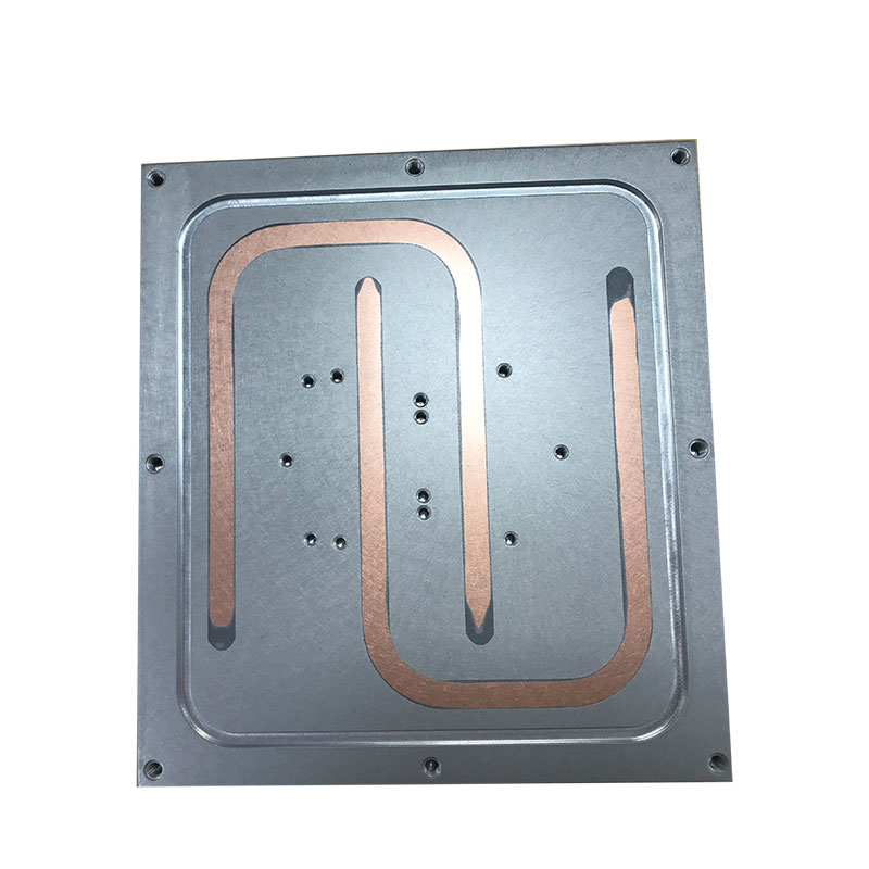 Skived Fin Heat Sink with Heat Pipe for 300W LED Stage Lighting Cooling