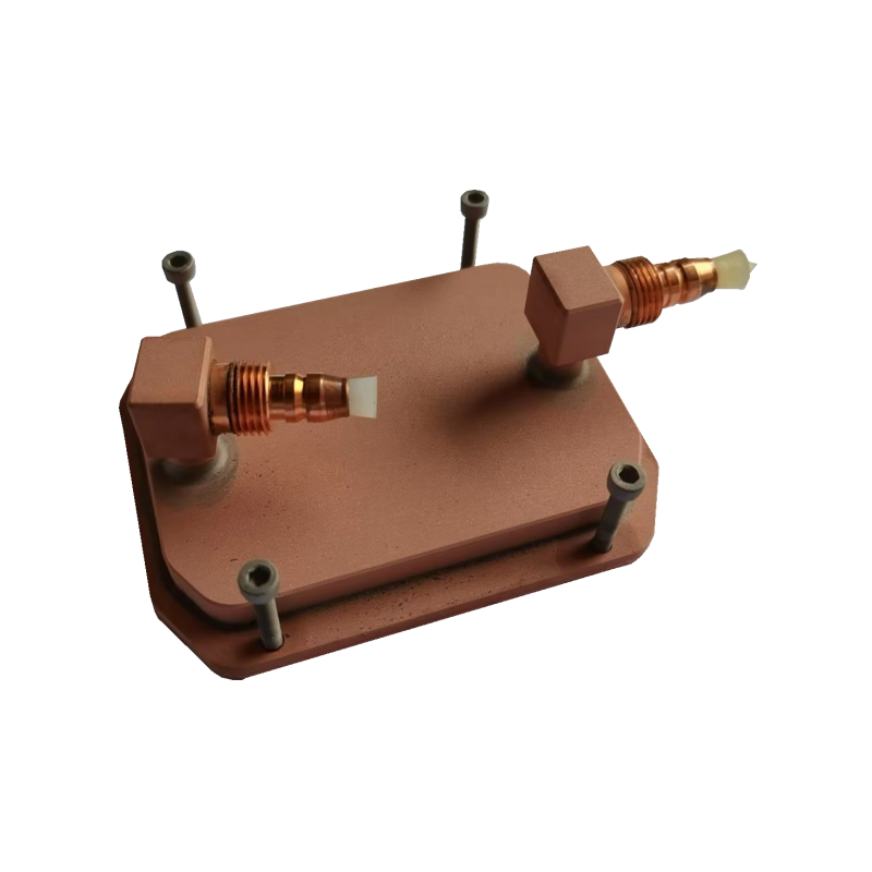 Sandblasting of heat sinks