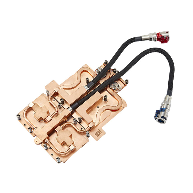 AI-Embedded Tube Cold Plates