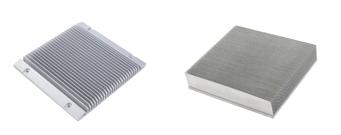 Skived vs. Extruded Heat Sinks